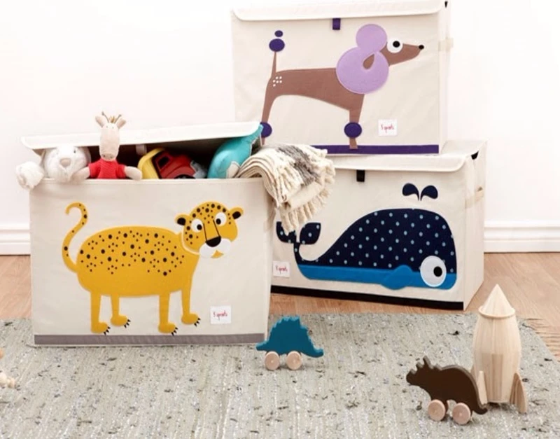 3 Sprouts Toy Chest Whale