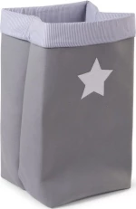 Childhome Canvas Box Grey Stripes