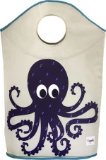 3 Sprouts Laundry Hamper Octopus