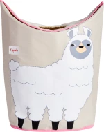 3 Sprouts Laundry Hamper Llama