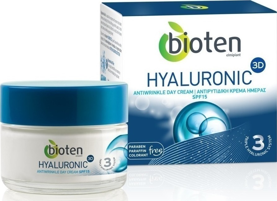 Bioten Hyaluronic 3D SPF15 Day Cream 50ml