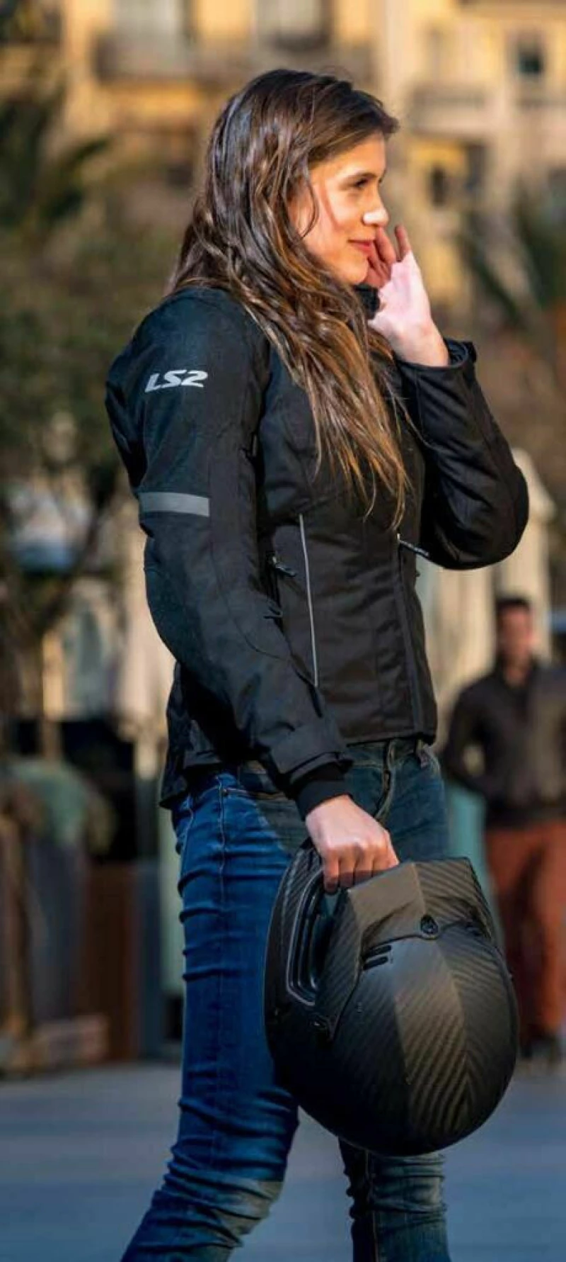 LS2 Serra Evo Lady Black