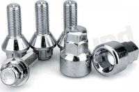 Simoni Racing Μπουλόνια Ασφαλείας 14x1.55 28mm με κλειδί 17mm 4τμχ