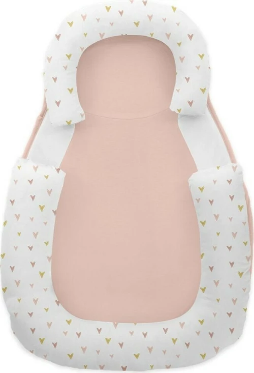Kikka Boo Anti-Rollover Positioner Hearts