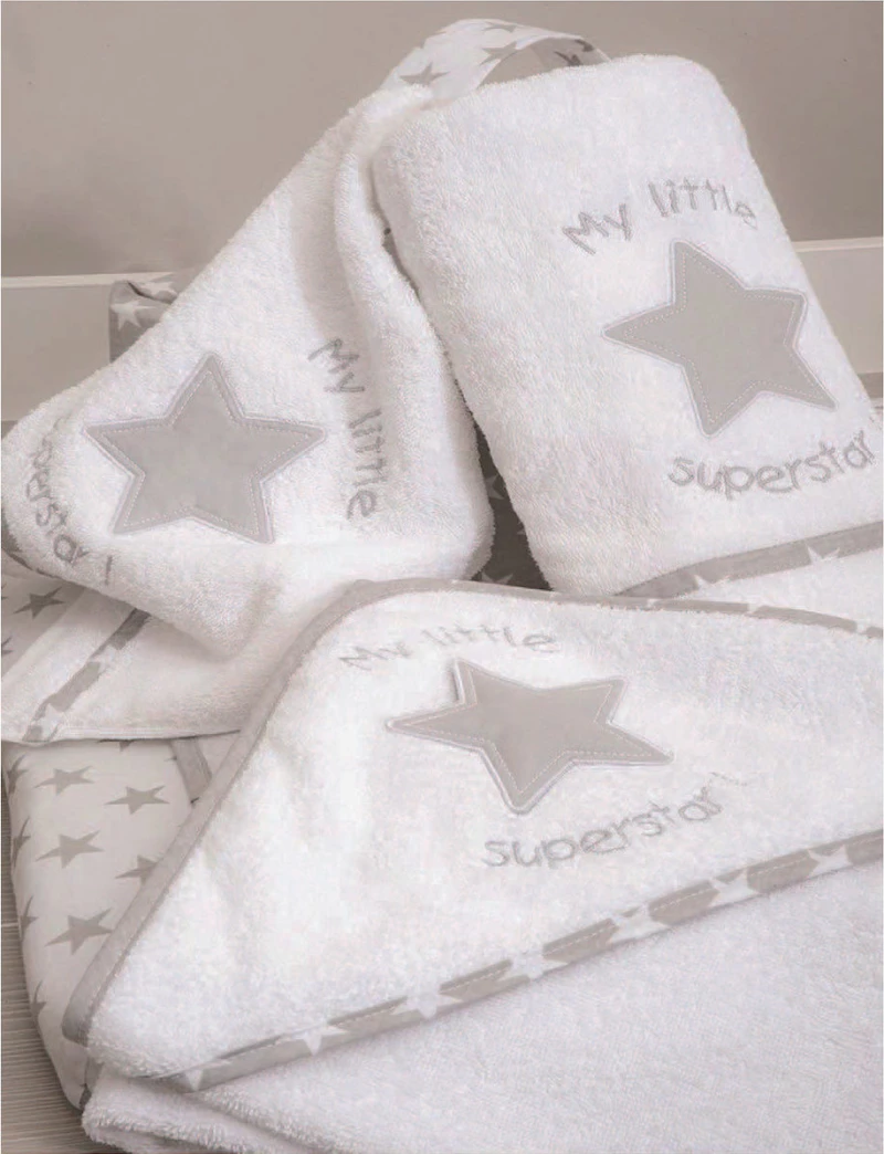 Baby Oliver Σετ Πετσέτες My Little Superstar 301 2τμχ