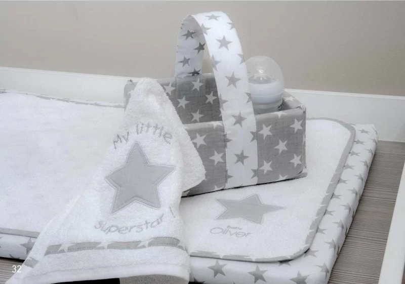 Baby Oliver Σετ Πετσέτες My Little Superstar 301 2τμχ