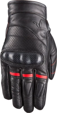 Nordcap Γάντια GT-Carbon Μαύρα/Κόκκινα / Unisex / Καλοκαιρινά / Δέρμα / Αδιάβροχο