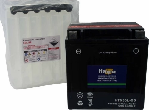 Μπαταρία Μοτοσυκλέτας Haijiu Hix30L-Bs 12V 30Ah