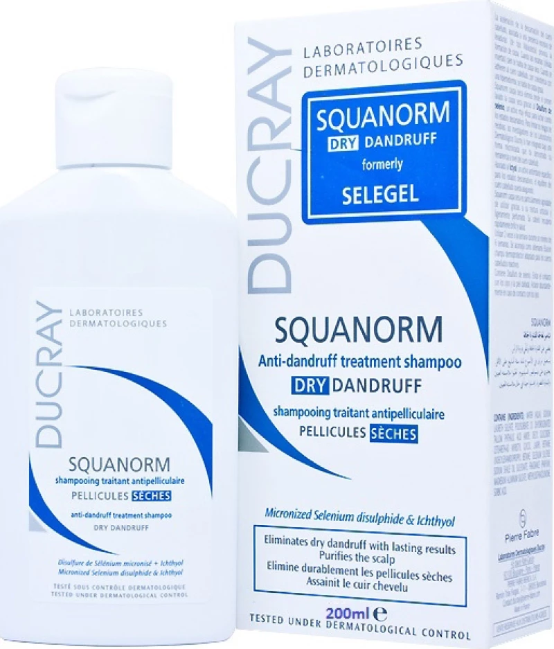 Ducray Squanorm Dry Shampoo 200ml