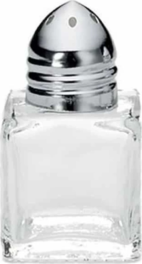 Μίνι κανελιέρα γυάλινη με inox καπάκι