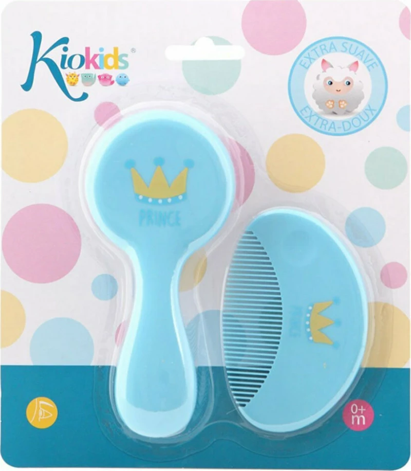Kiokids Σετ Βούρτσα-Χτένα Prince