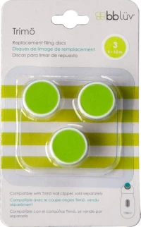 Bbluv Trimo Replacement Filing Discs Green