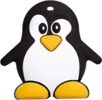 Akuku Μασητικό Σιλικόνης Penguin 3+ μηνών