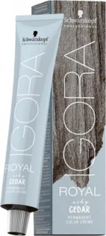 Schwarzkopf Igora Royal Ashy Cedar 7-21 Ξανθό Μεσαίο Φυμέ Σαντρέ 60ml