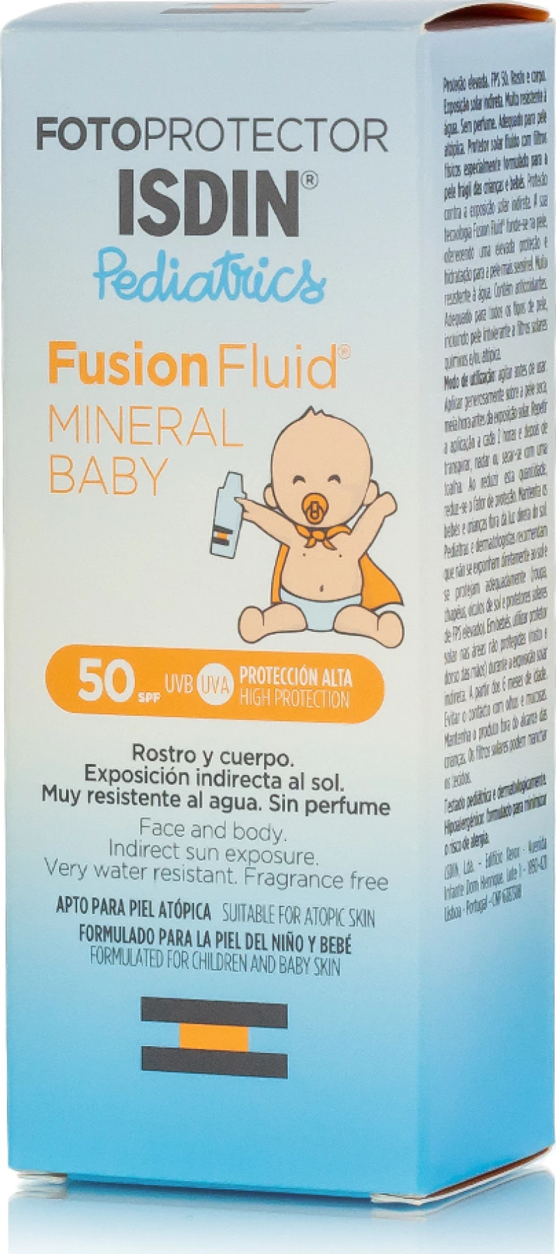 Isdin Fotoprotector Pediatrics Fusion Fluid Mineral SPF50 50ml