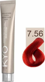 KYO Ammonia Free & PPD Free 7.56 Ξανθό Ζεστό Κόκκινο