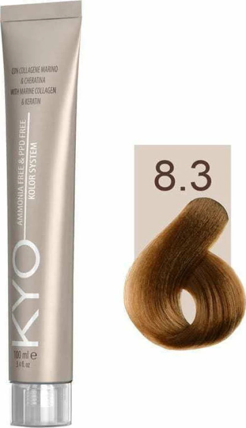 KYO Ammonia Free & PPD Free 8.3 Ξανθό Ανοιχτό Ντορέ