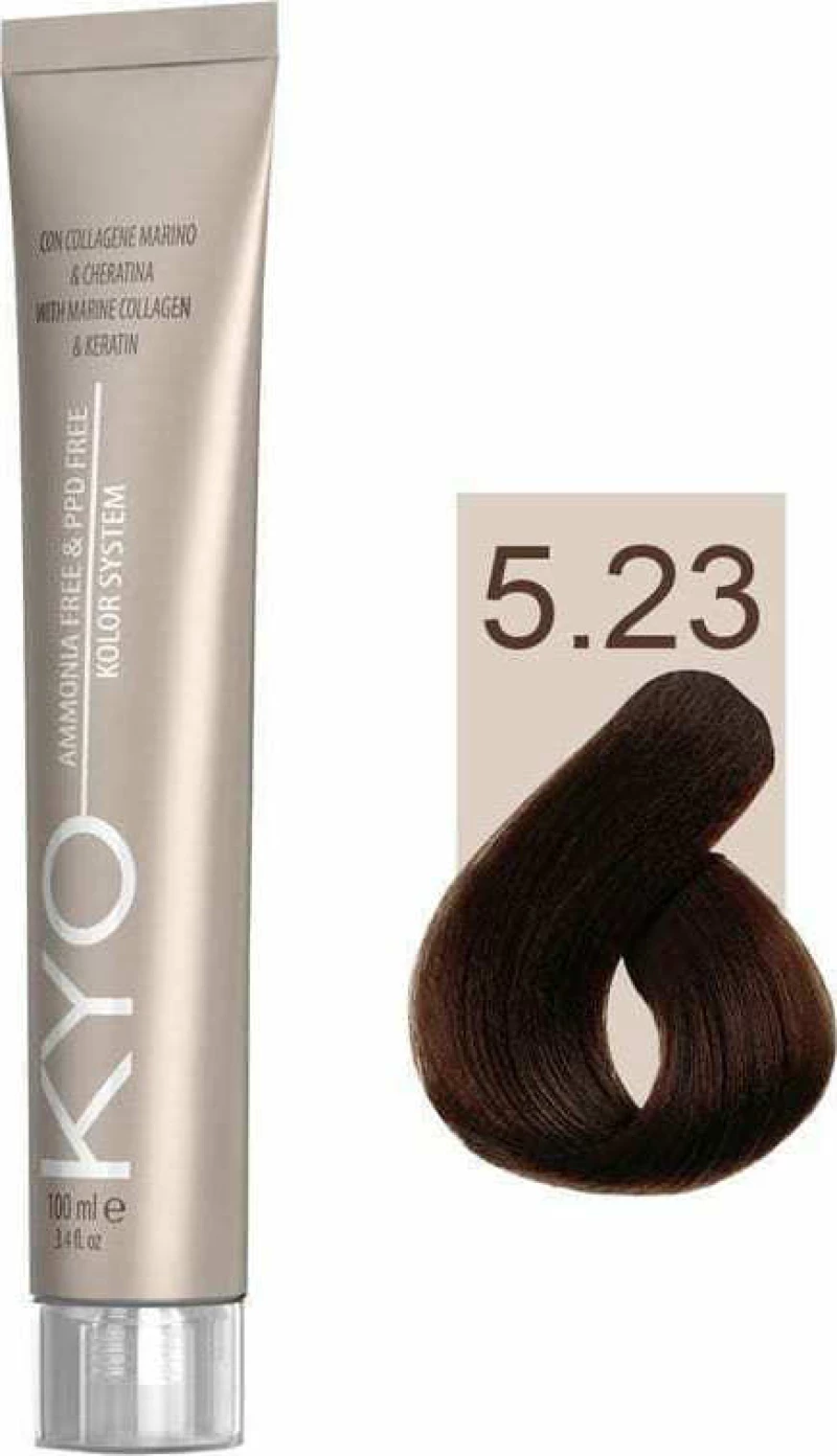 KYO Ammonia Free & PPD Free 5.23 Καστανό Ανοιχτό Σοκολατί