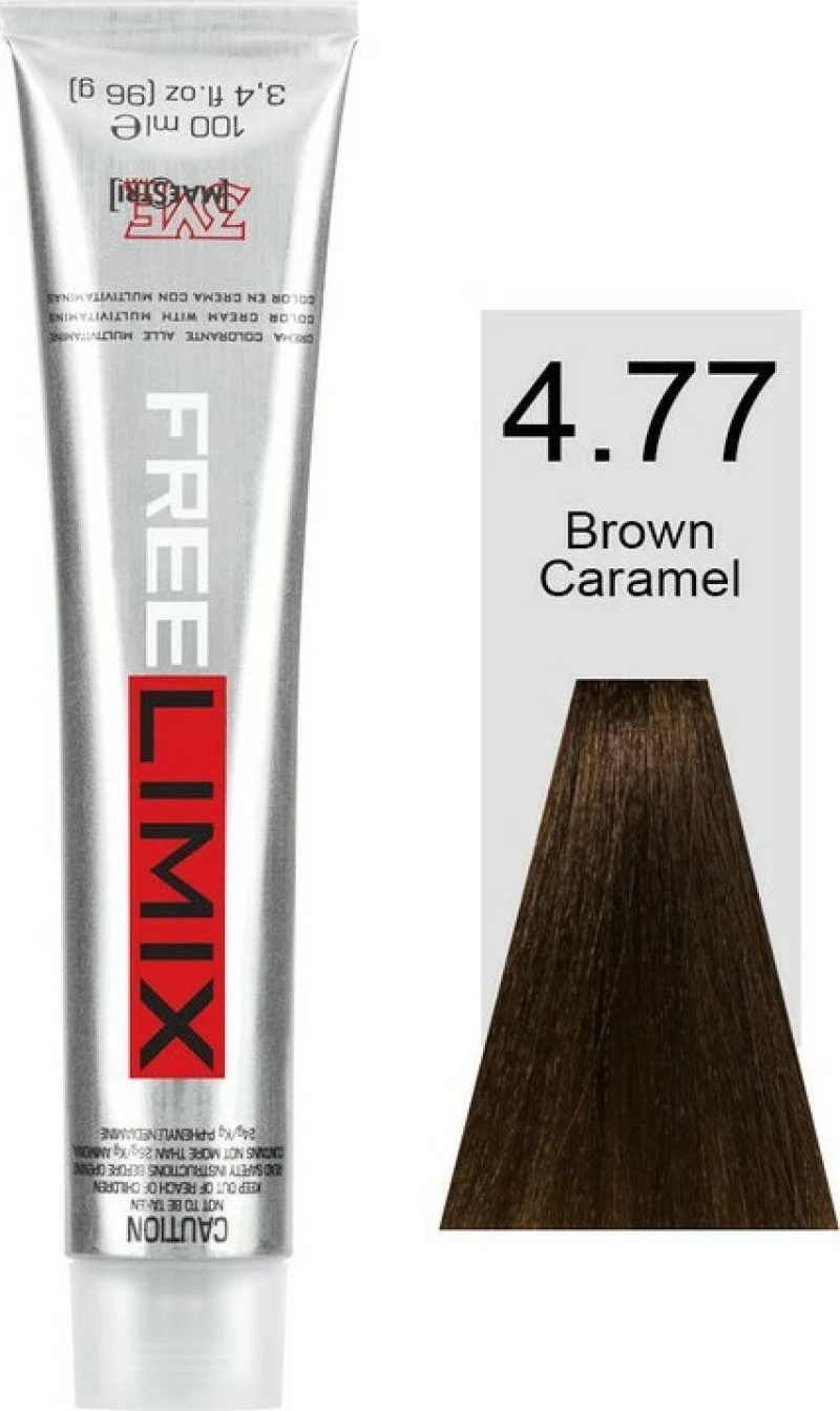 Freelimix Permanent Color 4.77 Καστανό Καραμελί 100ml