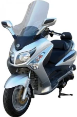 Fabbri Ζελατίνα για Sym Joy Max 300 2007-2009 / GTS 300 2009-2011 Exclusive Clear 600x670mm 2665-E-X