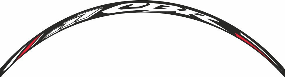 ΑΥΤΟΚΟΛΛΗΤΟ ΤΡΟΧΩΝ REFLEX STRIP WHITE DCW05P ΓΙΑ HONDA CBR| PRINT