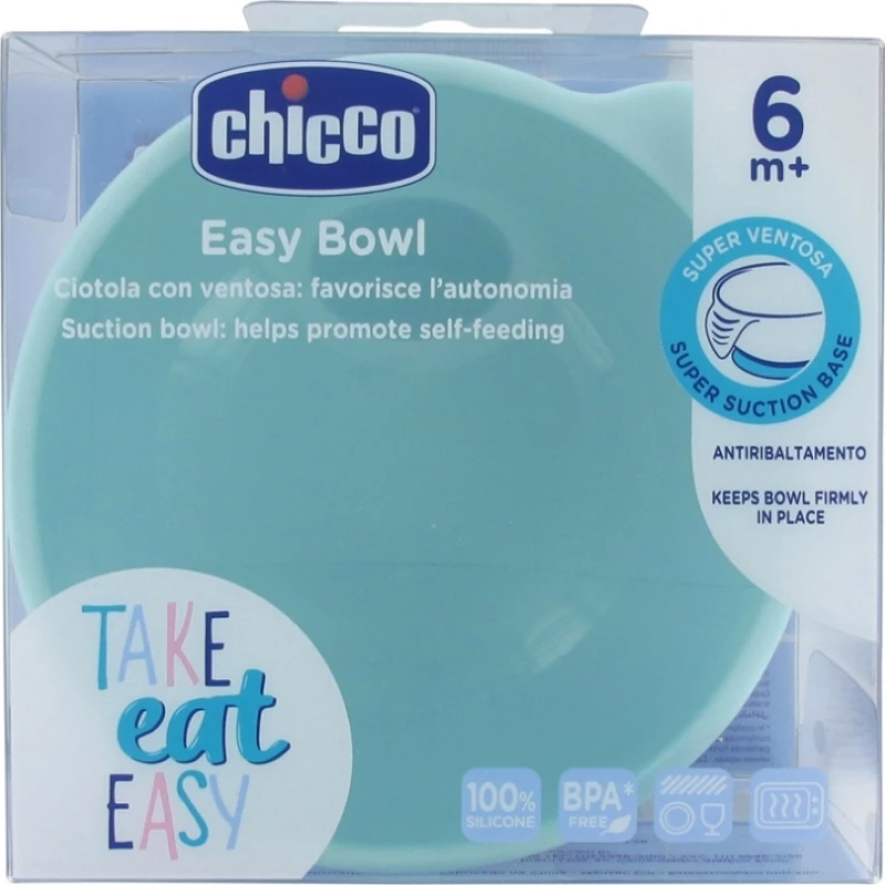 Chicco Μπωλ Σιλικόνης με Βεντούζα Σιέλ