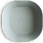 Mushie Τετράγωνο Μπωλ Sage 2τμχ