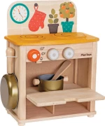 Plan Toys Ξύλινη Κουζίνα Εξοπλισμένη