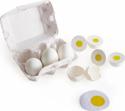 Hape Playfully Delicious Wooden Egg Set