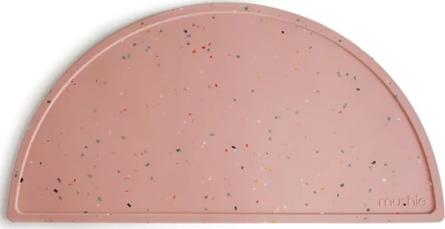 Mushie Σουπλά Σιλικόνης Power Pink Confetti