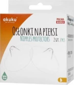 Akuku Ψευδοθηλές Σιλικόνης Με Θήκη 2τμχ