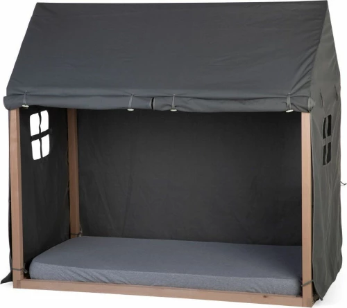 Κάλυμμα Anthracite Childhome Για TIPI Natural Πλαίσιο Kρεβατιού 70*140 cm