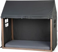 Κάλυμμα Anthracite Childhome Για TIPI Natural Πλαίσιο Kρεβατιού 70*140 cm