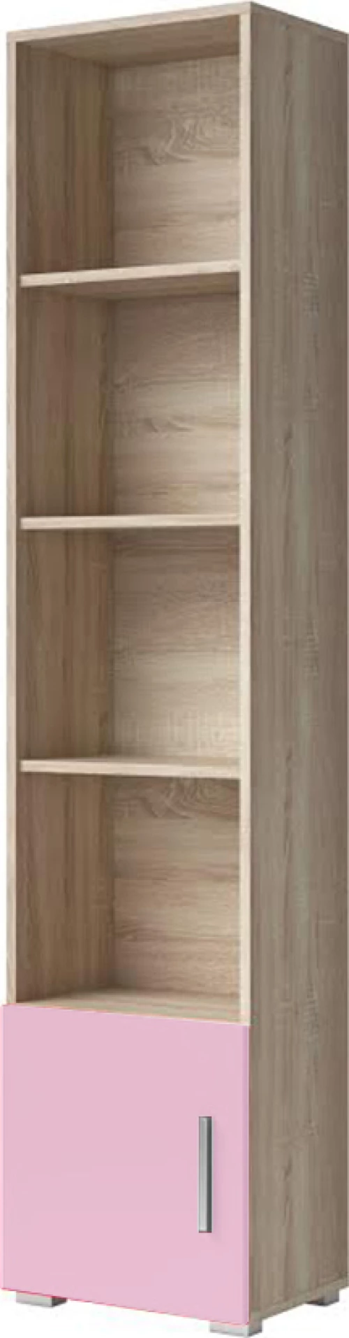 Βιβλιοθήκη Χαρά Ροζ 40x29.5x180cm