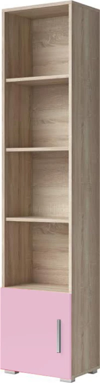 Βιβλιοθήκη Χαρά Ροζ 40x29.5x180cm