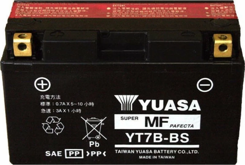 Μπαταρία Μοτοσυκλέτας Yuasa Yt7B-Bs 12V 6.5Ah
