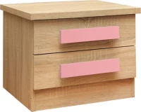 Κομοδίνο Playroom Sonoma- Ροζ 40x48x39cm