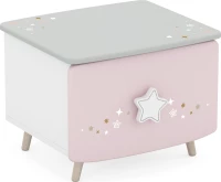 Κομοδίνο Liana Pink 44.4x38.8x33.7cm