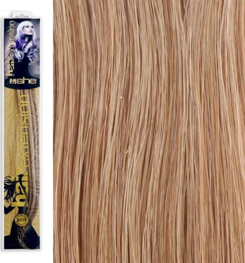 SHE by Socap Hair Extensions Τούφα 100% Φυσική Τρίχα HEX8000L Ίσια Μαλλιά Φυσικά Χρώματα No. 15 10 τμχ