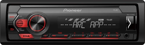 Pioneer Mvh-S120Ub Ράδιο Usb/Aux Με Κόκκινο Φωτισμό Πλήκτρων Και Ισχύ 4X50 Watt