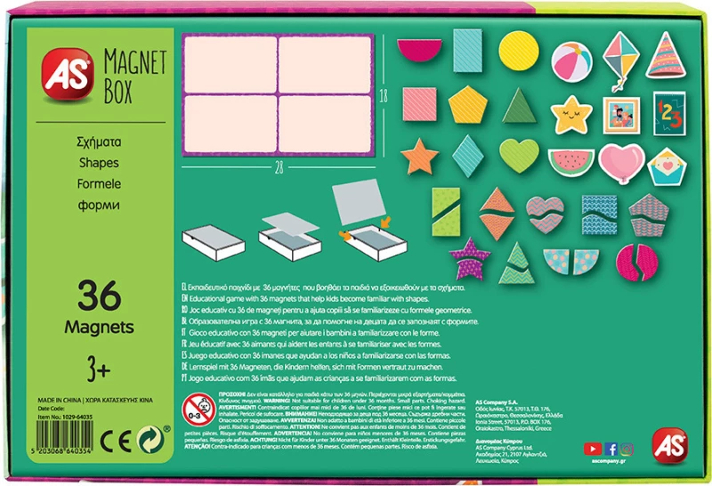 As Company Magnet Box Shapes