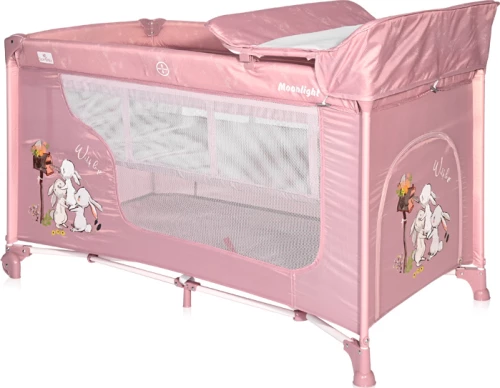 Lorelli Moonlight 2 Layers Beige Rose Rabbits