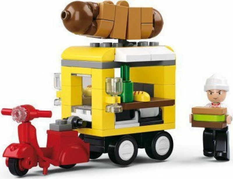Sluban Town Hot Dog Car 112τμχ