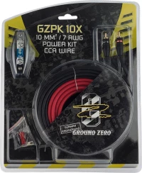 Ground Zero Gzpk 10X Ολοκληρωμένο Σετ Καλωδίωσης Ενισχυτή Αυτοκινήτου 60A