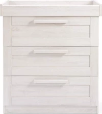 Βρεφική Συρταριέρα Atlas Nimbus White 89x52x95cm