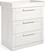 Βρεφική Συρταριέρα Atlas Nimbus White 89x52x95cm