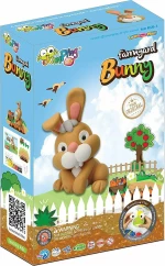 Jumping Clay Bunny Πολύχρωμο 51gr