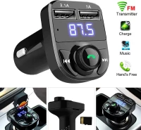 Φορτιστής – Πομπός Αυτοκινήτου Μετάδοσης Mp3 / Bluetooth / Usb – Car X8