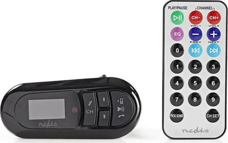 Fm Transmitter Nedis (Catr200Bk) - Μαύρο Nedis Catr100Bk