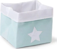 Childhome Canvas Box Mint White 32x32x29cm